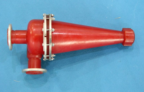 水力旋流器側面圖